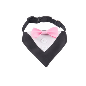 <span class=keywords><strong>Collar</strong></span> para Perro Estilo Caballero Británico con Lazo y Hebilla, Accesorio para Bodas - Product Image 6