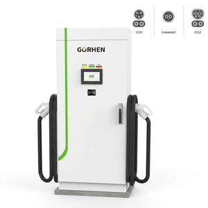 สถานีชาร์จรถยนต์ไฟฟ้าแบบเร็ว DC 60kW 120kW 160kW หัวชาร์จคู่ CCS1 CCS2 CHAdeMO หน้าจอสัมผัส เครื่องชาร์จ DC เชิงพาณิชย์ - Product Image 1
