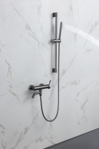 Fournisseur d'usine Design personnalisé Offre Spéciale gris italien pommeau de douche et ensemble de robinet mélangeur de douche - Product Image 2