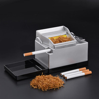 Machine à rouler les cigarettes électrique manuelle en plastique, vente en gros pour fumeurs, tabac artisanal personnalisé en gros