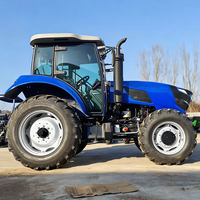 Tractor Agrícola Intrepid de 100HP con Tracción en las 4 Ruedas, Cabina con Aire Acondicionado, Sistema Hidráulico Robusto y Elevación Alta para Trabajos Profesionales en el Campo