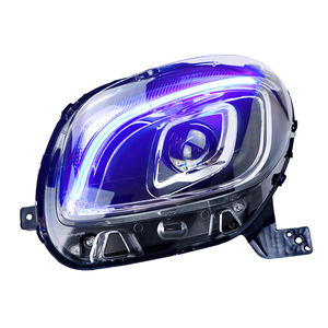 Montaje de lámparas delanteras de coche para Benz <span class=keywords><strong>Smart</strong></span> 2015-2019 W453 W451 W452 actualización de alta configuración LED accesorios de faros automáticos - Product Image 1