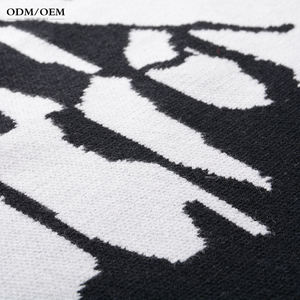 Suéter Jacquard Personalizado OEM y ODM para Hombre, Suéter de Punto de Manga Larga con Cuello Redondo, Suéter de Punto de Diseño para Hombre para Invierno - Product Image 6