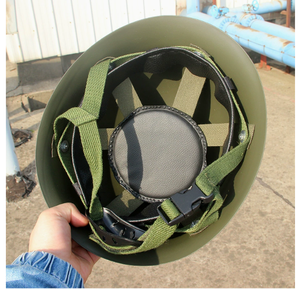 Casque en acier EDS DF80 pour la photographie, le cosplay, l'industrie cinématographique, personnalisable en couleur camouflage vert et noir - Product Image 5