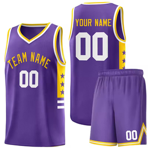 Fait sur mesure en gros à bas prix OEM Service sublimation uniforme de basket-ball meilleure vente votre propre logo ensemble de maillots de basket-ball - Product Image 1