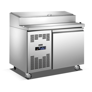 Commercial Pizza Refrigerator Stainless Steel Air Cooled Salad <b>Bar</b> Refrigerator Counter <b>Fridge</b> - Product Image 3