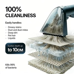 2026 Gran Venta Aspiradora Portátil Húmeda/Seca para Sofás y Alfombras, <span class=keywords><strong>Limpiador</strong></span> <span class=keywords><strong>de</strong></span> Manchas para Telas del Hogar, Lavado <span class=keywords><strong>de</strong></span> <span class=keywords><strong>Asientos</strong></span> <span class=keywords><strong>de</strong></span> Coche y Almohadas - Product Image 6