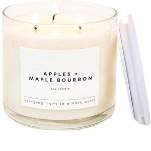 Bougies parfumées tendance en cire de soja faites à la main, 1 mèche, non toxiques, dans un pot en céramique, différentes fragrances, pour Thanksgiving, Pâques, Noël, etc. - Product Image 1