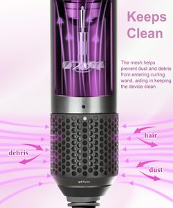 Thay Thế Bộ Lọc Bên Ngoài Lồng Bìa Với Sóng Curl Khuếch Tán Tập Tin Đính Kèm Làm Sạch Bàn Chải Cho Hs01 Hs05 Tóc Công Cụ - Product Image 6