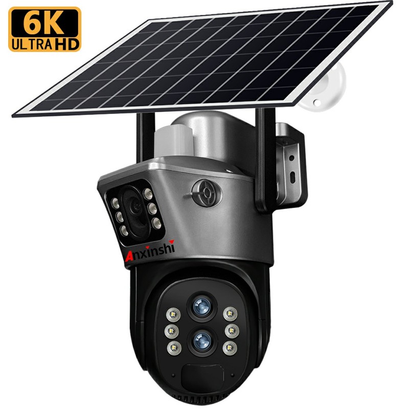 Anxinshi Brand V380 Solar Camera Three