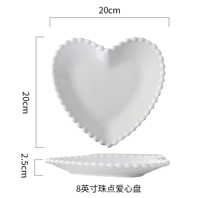 8 "perle point [plaque d'amour]