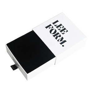 Custom Logo Luxury Drawer Gift Box Sliding Cardboard Packaging Box with Foam Insert Digital Printed Gift Box - Product Image 1