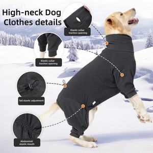 كنزة رجالية شتوية مع رقبة عالية تحافظ على الدفء حماية باردة للكلاب من جميع الأحجام إكسسوارات الكلاب - Product Image 4