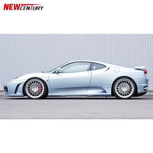 Kit carrosserie en fibre de carbone pour <span class=keywords><strong>Ferrari</strong></span> F430 modifié style <span class=keywords><strong>Hamann</strong></span>, lèvre avant, diffuseur arrière, jupes latérales, spoiler, pièces de tuning aérodynamique - Product Image 4