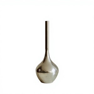 Jarrón de Metal de Lujo, Portaflores Decorativo, Hecho a Mano, Duradero, Ligero, de Primera Calidad, para Hogar, Oficina, Hotel, Cafetería - Product Image 1