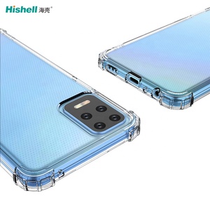 Funda de teléfono móvil a prueba de golpes para <span class=keywords><strong>LG</strong></span> <span class=keywords><strong>K42</strong></span> K52 K62, protector transparente de primera calidad, lisa, TPU, antiuv - Product Image 2