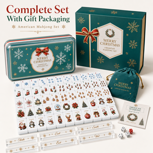 MeldVerse - Juego de Mahjong Americano de Lujo Estético, Acrílico Premium, 4 Jugadores, Personalizado, Duradero, Portátil, para Noches Familiares y Festivas - Product Image 5