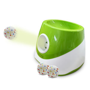 Hiper makine otomatik top başlatıcısı büyük köpekler için kapalı/açık interaktif Pet oyuncak ayarlanabilir mesafe spor plastik köpek - Product Image 4