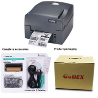 Printer Label Barcode Thermal Langsung Godex G500u Buatan Cina Tanpa Lem untuk Berbagai Industri