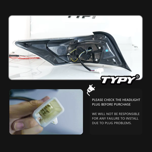 TYPY Car Tail <b>Lights</b> for Toyota Vios 2014-2016 <b>LED</b> Car Tail Lamps Daytime Running <b>Lights</b> Dynamic Plug and Play Car Accessories - Product Image 4