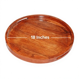 Ensemble de bols à mélanger pour légumes et pâtes en bois d'acacia bio, écologiques, sculptés à la main, grand format, pour salade, vaisselle de cuisine haut de gamme - Product Image 6