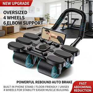 <span class=keywords><strong>Rueda</strong></span> Abdominal para Ejercicios, <span class=keywords><strong>Rueda</strong></span> Abdominal <span class=keywords><strong>con</strong></span> Rebote Automático, Herramienta <span class=keywords><strong>de</strong></span> Entrenamiento para el Core, Dispositivo Adelgazante - Product Image 1