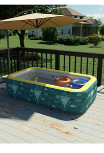 <span class=keywords><strong>Piscine</strong></span> gonflable pliable rapide en PVC pour le voyage, la randonnée, le <span class=keywords><strong>camping</strong></span> et les activités de plein air - Product Image 6