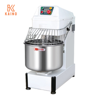 Mélangeur à spirale automatique professionnel neuf 60L 25kg à double action et deux vitesses en acier inoxydable pour farine/lait/blé/noix/gâteaux/pains