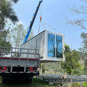 บ้านเคลื่อนที่ขนาดเล็กพกพาได้ตู้คอนเทนเนอร์40Ft 20Ft บ้านสำเร็จรูปแบบ1 2 3ห้องนอนบ้านเคลื่อนที่สุดหรู