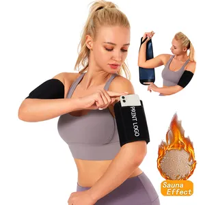 HEXIN Custom Service Arm Slimming Shaper Wrap Fat Burning Elasticity Bands Slimming Arm Shaper