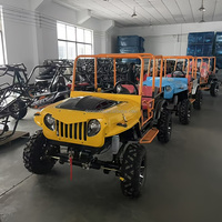 Offre Spéciale CE Four Wheeler 2 Seats 4 Seats Buggy Car 4x4 350cc Go Karts Voiturettes de golf Jeeps pour adultes