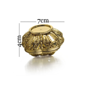 Vente en gros grande quantité, emballage or argent petite boîte à bonbons fête mariage porte mentale boîtes cadeaux décoratives - Product Image 5