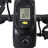 Monitor LCD Magnético Portátil, Bicicleta de Ejercicio Mini Personalizada para Debajo del Escritorio, Ejercitador de Pedales para Oficina en Casa, Entrenamiento Cardiovascular
