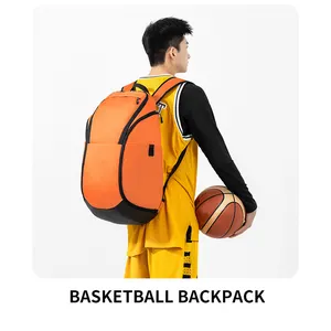 Custom LOGO Basketball Backpacks Waterproof Nylon Casual Sport Travel Gym Basketball Bag