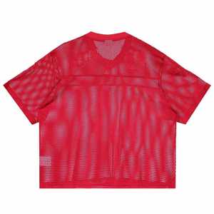Breathable Sports Crop <b>Top</b> <b>Mesh</b> American Football Wear Jersey Soccer Printed High Quality - Product Image 5