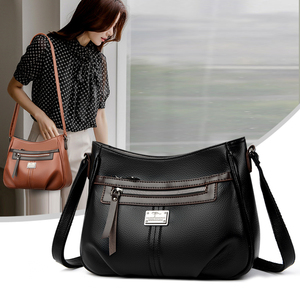 New High Quality Women Messenger Bags for Women Pu Leather Handbags Crossbody Bags Ladies Designer Shoulder Bags <b>Tote</b> Top-handle - Product Image 2