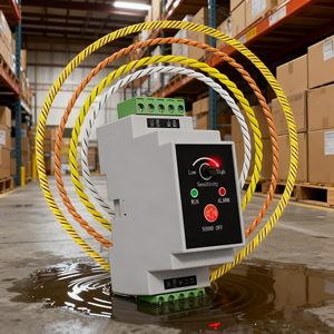 Localización de fugas de agua Sensor Cable Detector de fugas de agua para PC Room Data Center Warehouse - Product Image 1