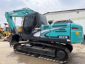 Prix bas Kobelco SK210 utilisé Mini excavatrice Machine 20 tonnes 3 tonnes 5 tonnes avec moteur Cummins pompe moteur boîte de vitesses engrenage de fonctionnement - Product Image 3
