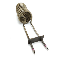 Tige chauffante électrique industrielle personnalisable Tube fileté Chauffage invasif pour chauffage à l'huile ou à liquide