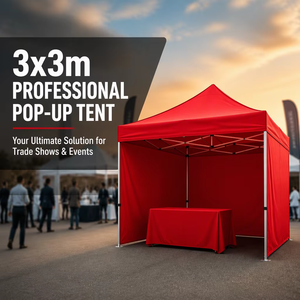 Pop Up Canopy 10x10ft Square Foldable Steel Frame UV Resistant <b>Waterproof</b> Oxford Cloth Sports Pop Up <b>Tent</b> Wholesale Factory - Product Image 1