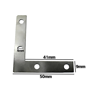 L-shaped Corner Brace Metal <b>Bracket</b> 90 Degree Polished Surface For Picture Frame Fixing Parts - Product Image 2