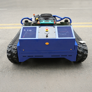 Livraison Gratuite CE EPA Tondeuse à Gazon Télécommandée Mini Robot Tondeuse à Gazon Tout-Terrain sur Chenilles Zéro-Turn pour Jardin et Verger - Product Image 5