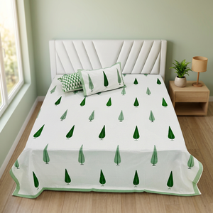 Juego de Sábanas King Size de Algodón Ecológico, Refrigerante y Lavable, con 2 Fundas de Almohada Reversibles para Uso Doméstico, a Excelente Precio - Product Image 3