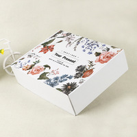 Échantillon gratuit Boîte postale d'emballage en carton ondulé de couleur rose avec logo personnalisé Boîte d'expédition Boîte de papier