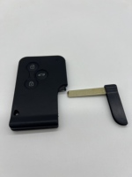 Boîtier de clé ABS à 3 boutons pour carte intelligente avec connecteur de bouton