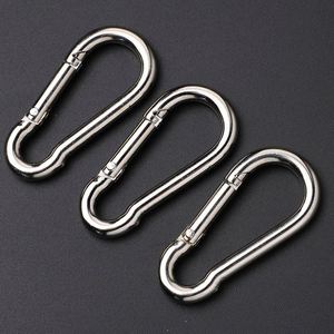 Spring Climbing Carabiner Snap <b>Hook</b> Custom Logo Nickel Material Eco-Friendly for Dog Bag Luggage Pet Collar Outdoor Activities - Product Image 3