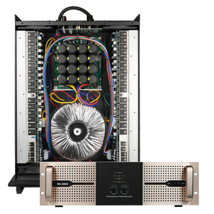 Amplificador <span class=keywords><strong>de</strong></span> Potencia Profesional <span class=keywords><strong>de</strong></span> Clase D <span class=keywords><strong>de</strong></span> 3U y 2 Canales, 2x1800W, Montaje en Rack, Estéreo, Bridable, para <span class=keywords><strong>Sistemas</strong></span> <span class=keywords><strong>de</strong></span> Sonido PA, DJ y KTV - Product Image 4