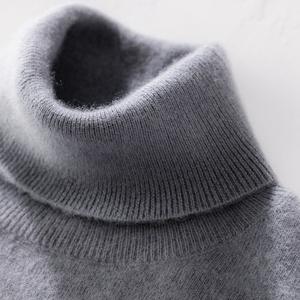 <span class=keywords><strong>Pull</strong></span> en cachemire pour <span class=keywords><strong>femme</strong></span>, col roulé, couleur unie, manches longues, ample, col châle, grande taille, tricoté, automne, <span class=keywords><strong>montagne</strong></span> - Product Image 2