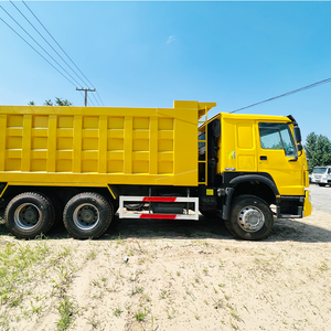 Sinotruk HOWO 6x4รถบรรทุกเทท้าย10ล้อ20ลูกบาศก์เมตรเครื่องยนต์ Weichai รถบรรทุกหนักยูโร2พวงมาลัยซ้ายสำหรับ - Product Image 4