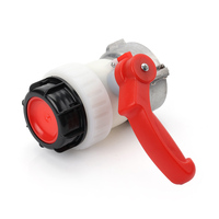Vanne de réservoir IBC en PP avec noyau en PE A62 A75, raccord femelle S60x6 DN40 DN50, vanne de sortie de gaz manuelle 2 pouces pour stockage de produits chimiques